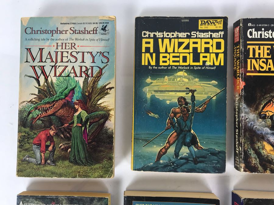 (9) Paperback Books By Christopher Stasheff [Photo 2]
