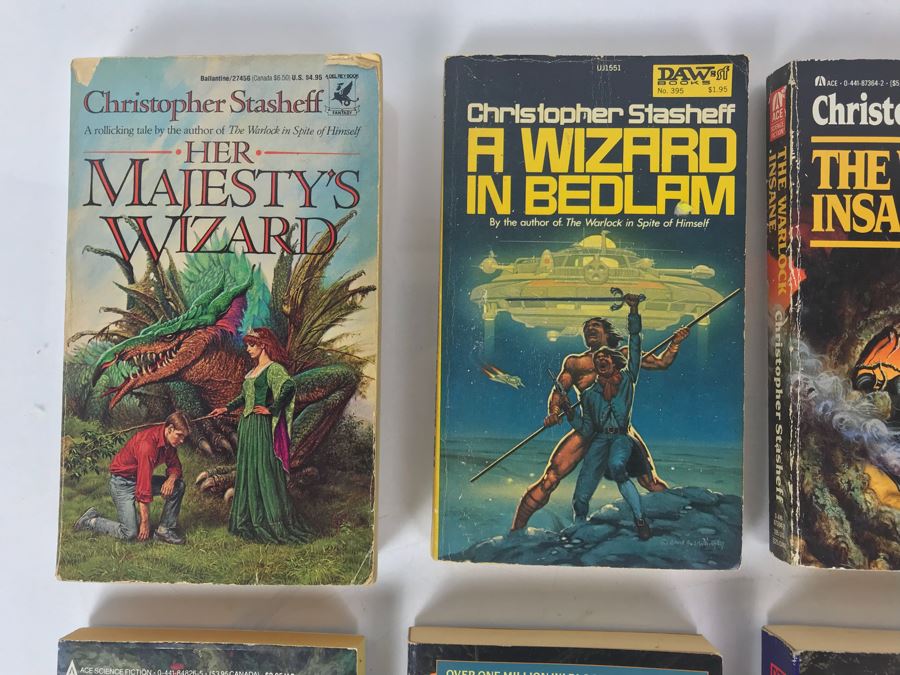 (9) Paperback Books By Christopher Stasheff [Photo 3]