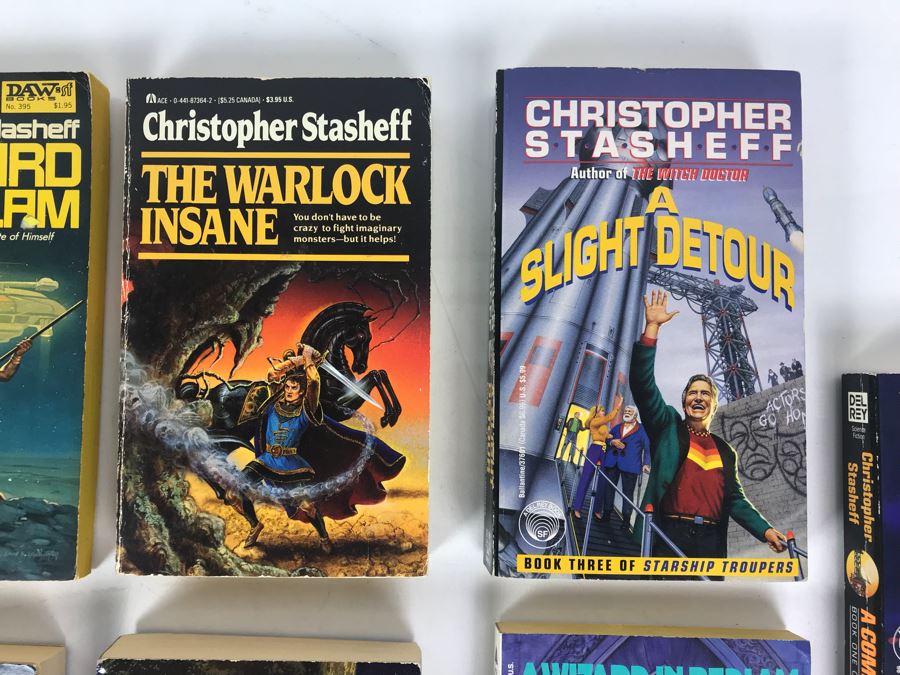 (9) Paperback Books By Christopher Stasheff [Photo 4]
