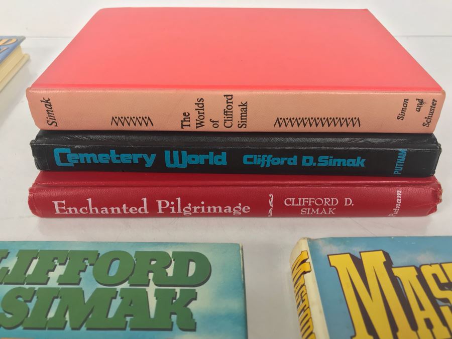 (7) Hardcover Books (Some First Edition) By Clifford D. Simak [Photo 3]