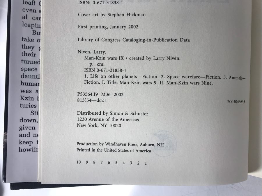 (3) First Printing Hardcover Books And (2) Paperback Books By Larry Niven [Photo 7]