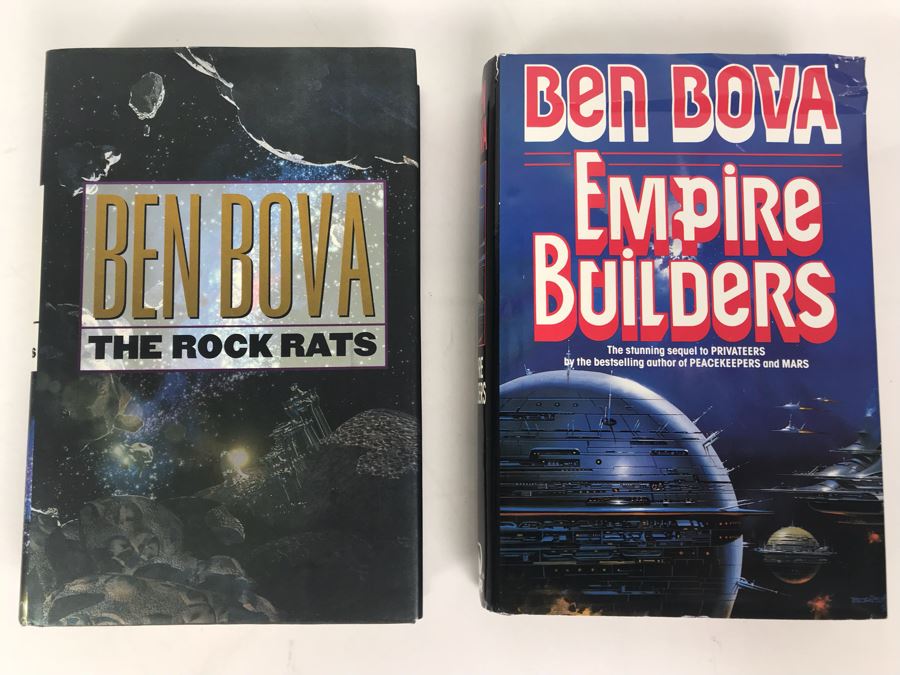 Pair Of First Edition Books By Ben Bova [Photo 1]