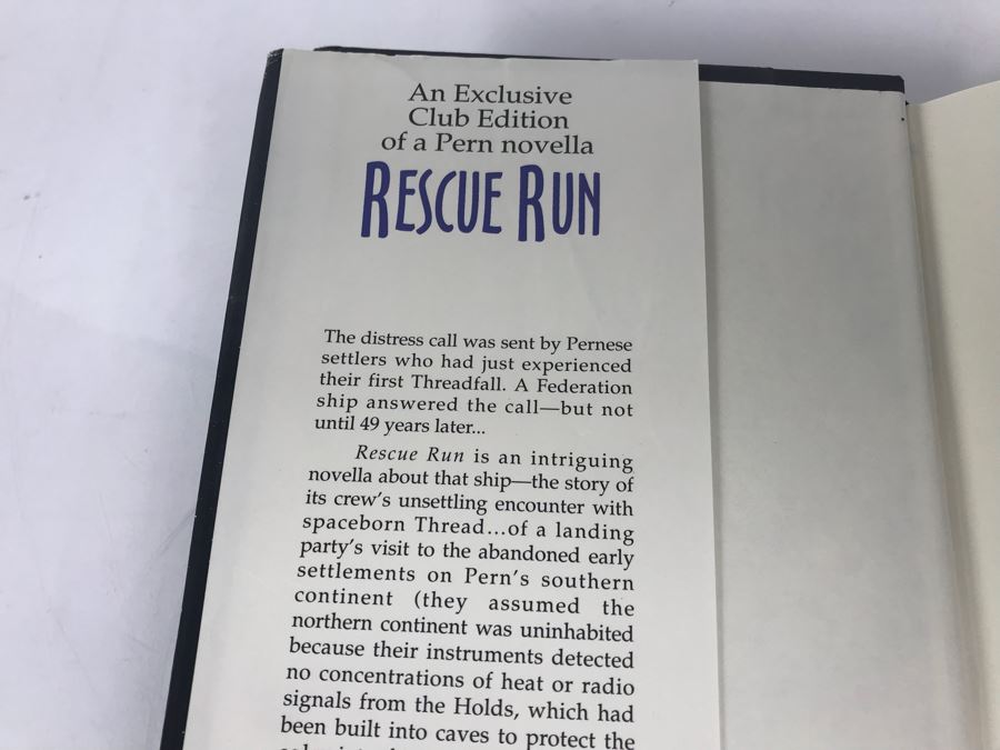 Pair Of Signed Anne McCaffrey Hardcover Books [Photo 4]