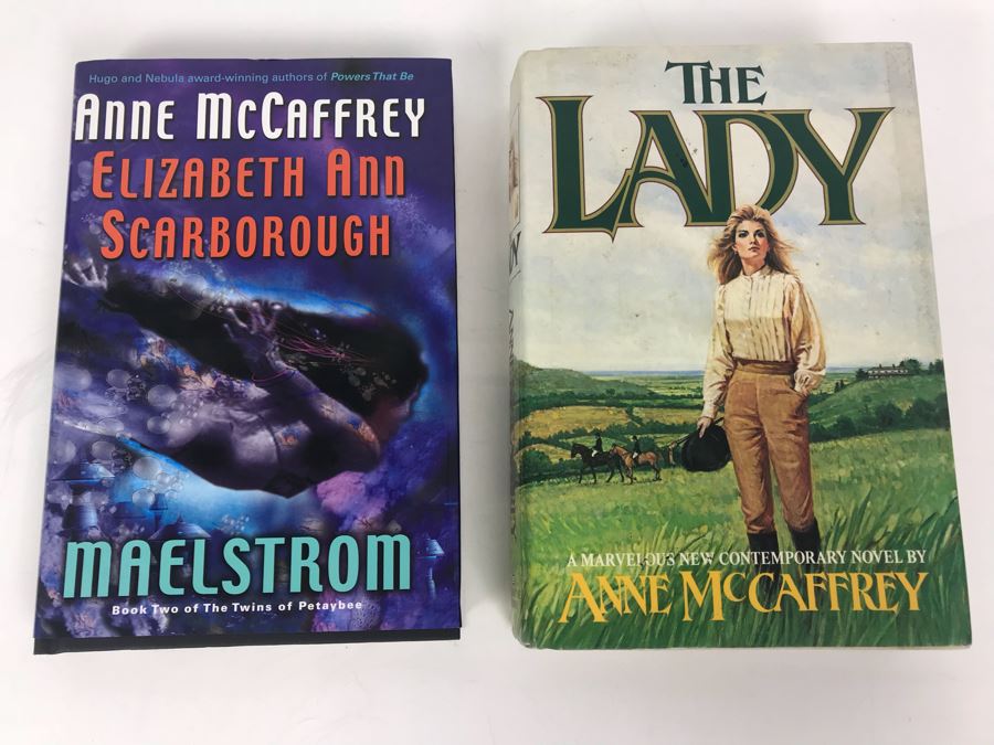 Pair Of First Edition Hardcover By Anne McCaffrey [Photo 1]