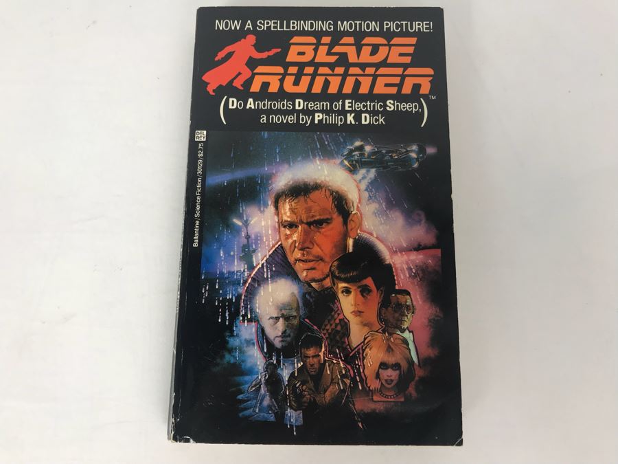 Paperback Book 'Blade Runner' Movie 'Do Androids Dream Of Electric Sheep' By Philip K. Dick