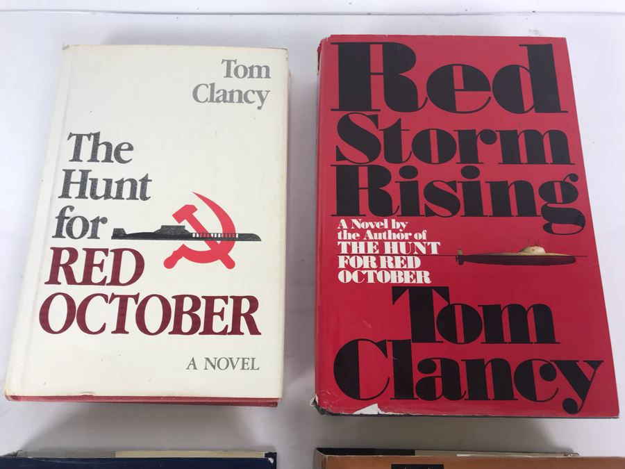 Hardcover Books By Tom Clancy - (3) Are First Editions [Photo 3]