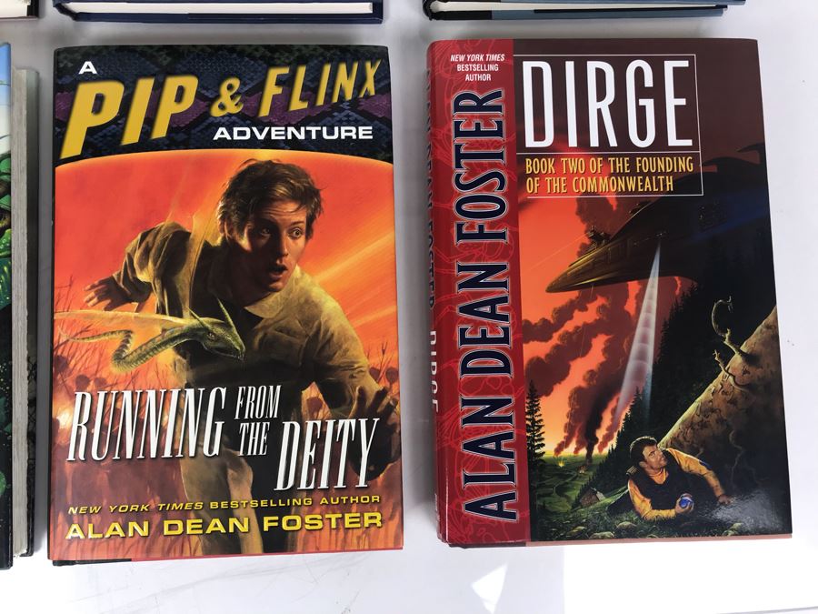 (6) First Edition Hardcover Books By Alan Dean Foster [Photo 4]