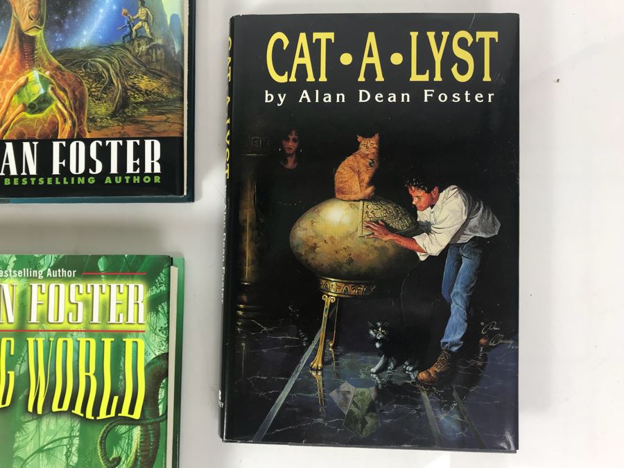 (5) First Edition Hardcover Books By Alan Dean Foster [Photo 2]