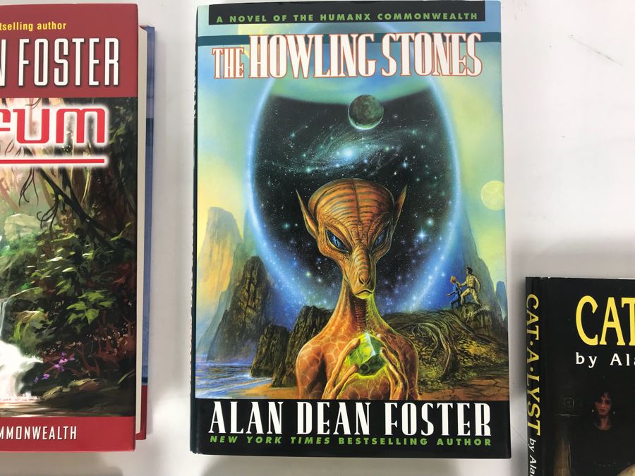 (5) First Edition Hardcover Books By Alan Dean Foster [Photo 4]