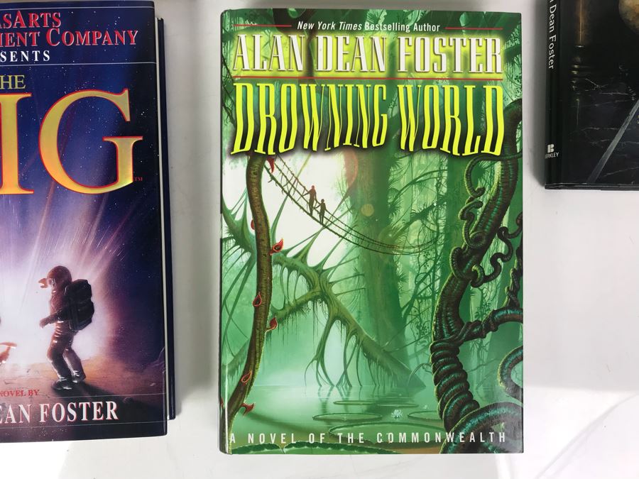 (5) First Edition Hardcover Books By Alan Dean Foster [Photo 8]