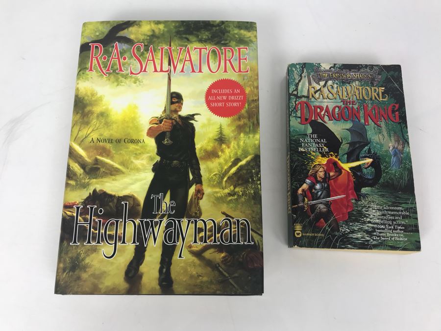 Hardcover And Paperback Book By R. A. Salvatore