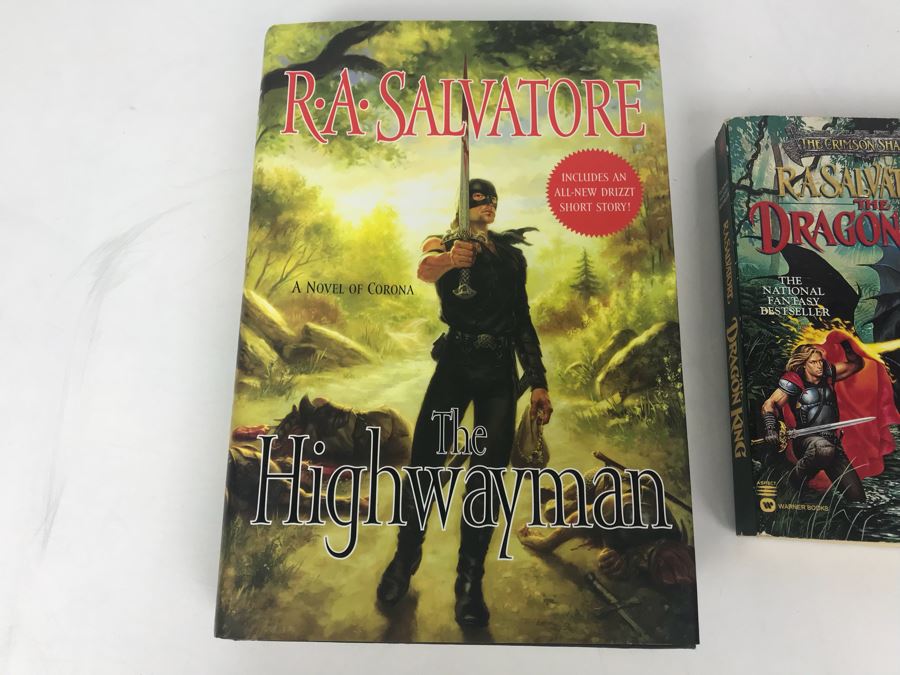 Hardcover And Paperback Book By R. A. Salvatore [Photo 2]