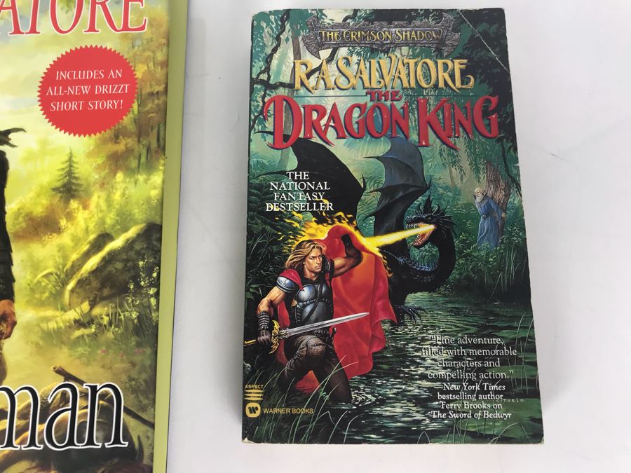 Hardcover And Paperback Book By R. A. Salvatore [Photo 3]