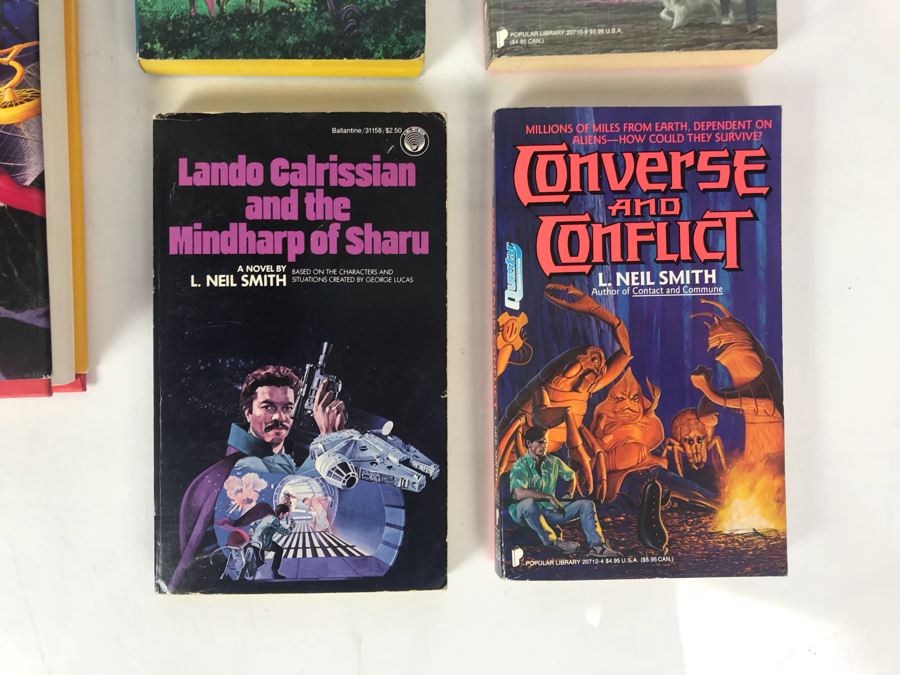 Pair Of First Edition Hardcover Books And (4) Paperback Books By L. Neil Smith [Photo 5]