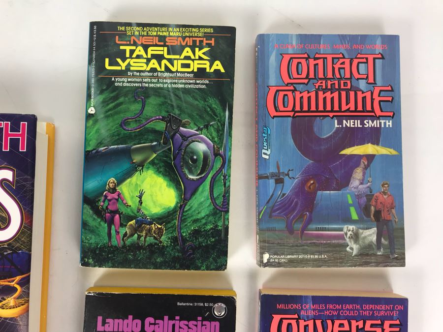 Pair Of First Edition Hardcover Books And (4) Paperback Books By L. Neil Smith [Photo 4]