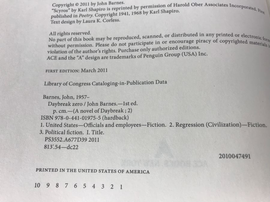 Pair Of First Edition Hardcover Books And (3) Paperback Books By John Barnes [Photo 5]