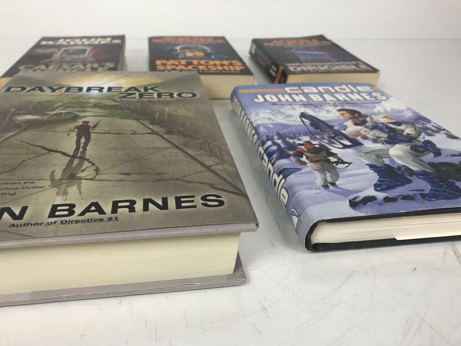 Pair Of First Edition Hardcover Books And (3) Paperback Books By John Barnes [Photo 4]