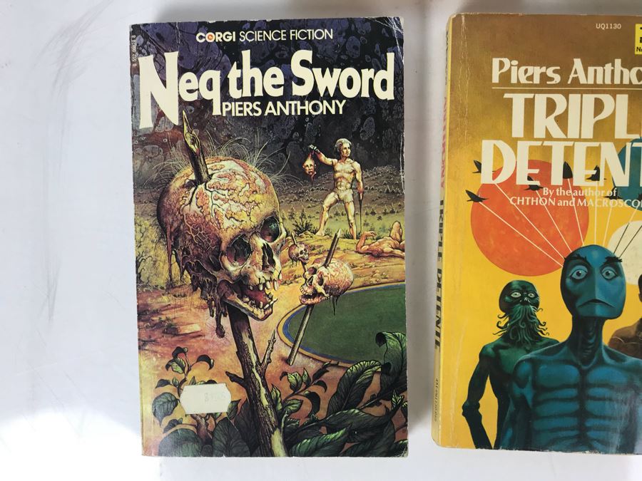 Vintage Paperback Science Fiction Books By Piers Anthony [Photo 4]