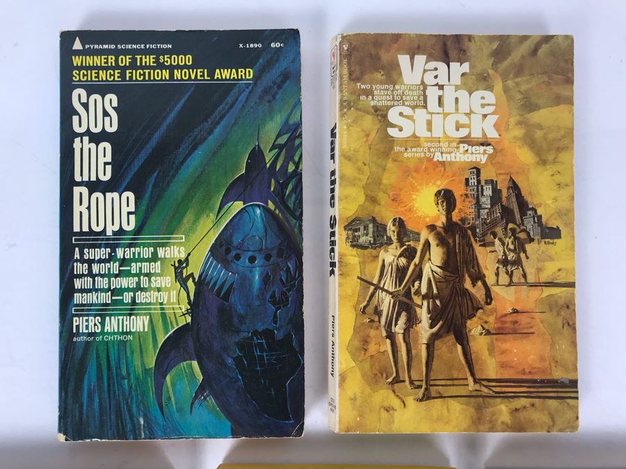 Vintage Paperback Science Fiction Books By Piers Anthony [Photo 5]