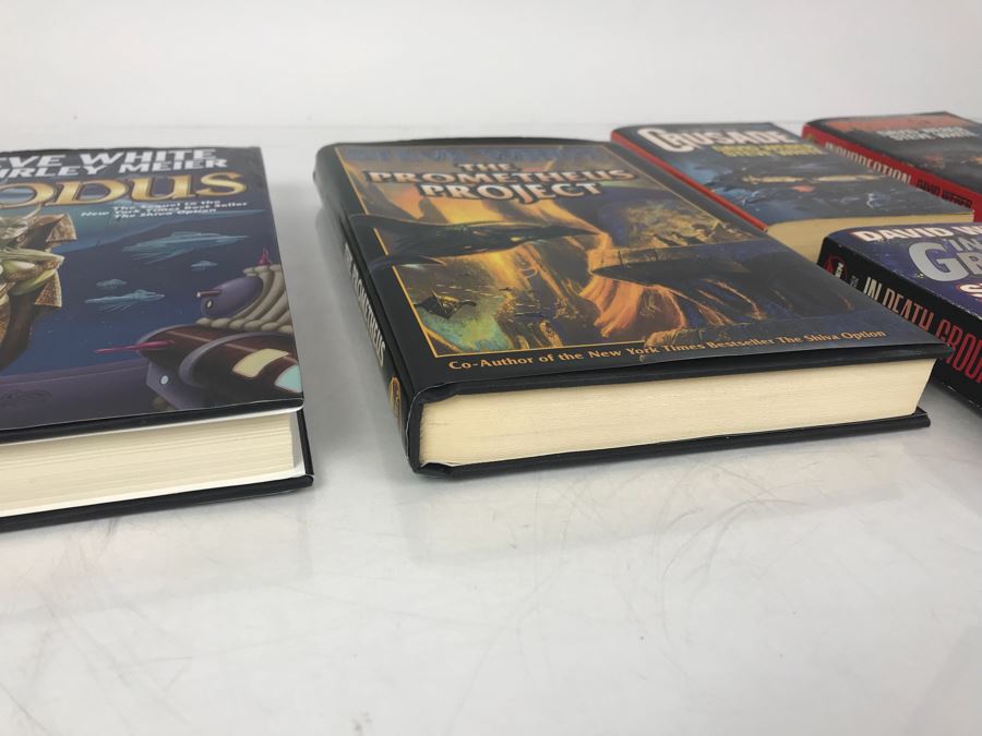 Pair Of First Printing Hardcover Books And (4) Paperback Books By Steve White And David Weber [Photo 6]