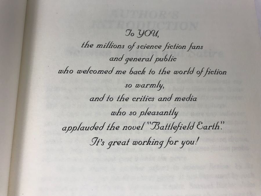 Hardcover First Edition Books By L. Ron Hubbard: Mission Earth Volumes 1 'The Invaders Plane', 2 'Black Genesis' And 9 'Villainy Victorious' [Photo 6]
