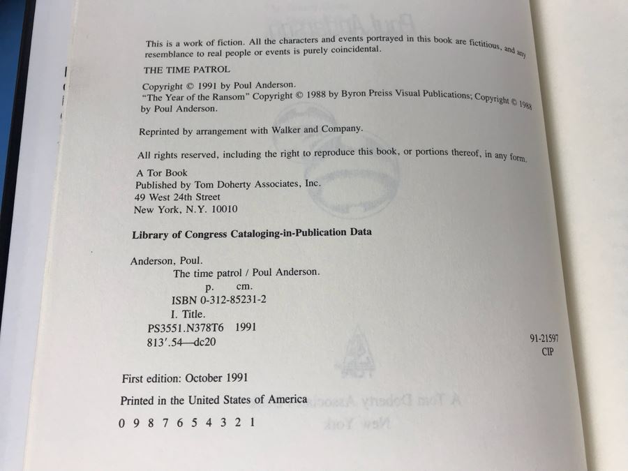 Collection Of First Edition Hardcover Books By Poul Anderson [Photo 7]