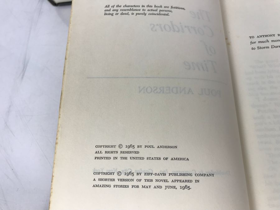 Collection Of First Edition Hardcover Books By Poul Anderson [Photo 6]