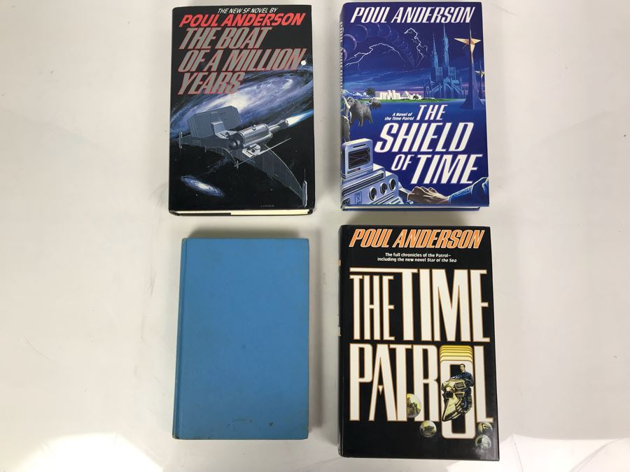 Collection Of First Edition Hardcover Books By Poul Anderson [Photo 1]