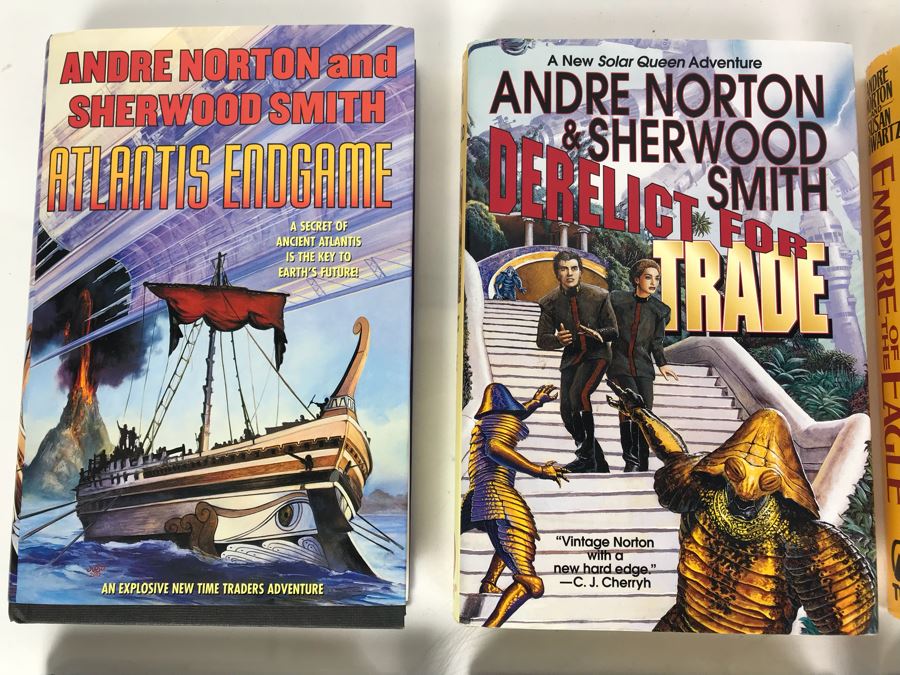 Collection Of First Edition Hardcover Science Fiction Books By Andre Norton [Photo 5]