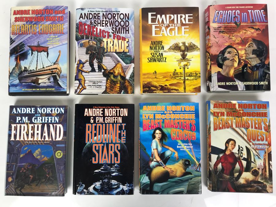 Collection Of First Edition Hardcover Science Fiction Books By Andre Norton [Photo 1]