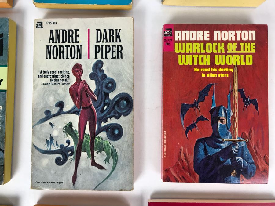 Collection Of Vintage Science Fiction Paperback Books By Andre Norton [Photo 7]