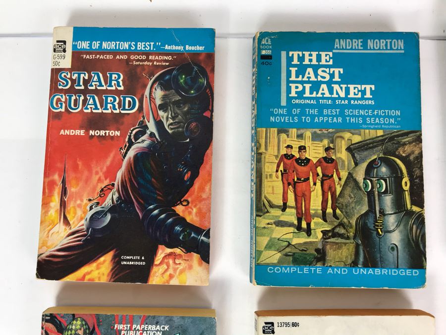 Collection Of Vintage Science Fiction Paperback Books By Andre Norton [Photo 9]