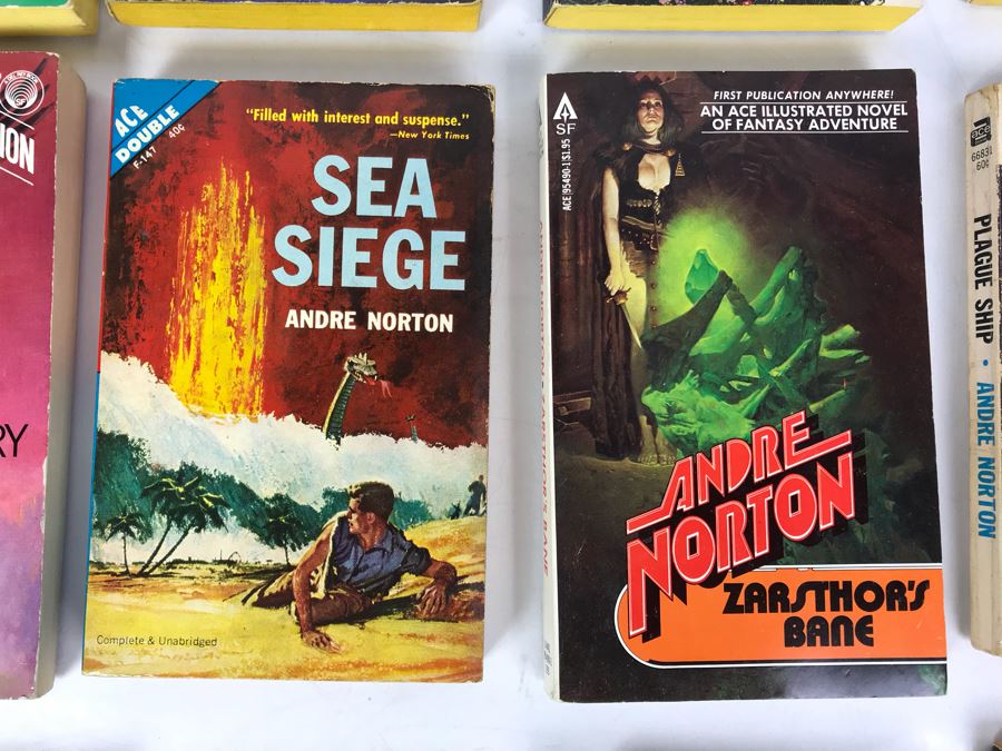 Collection Of Vintage Science Fiction Paperback Books By Andre Norton [Photo 6]