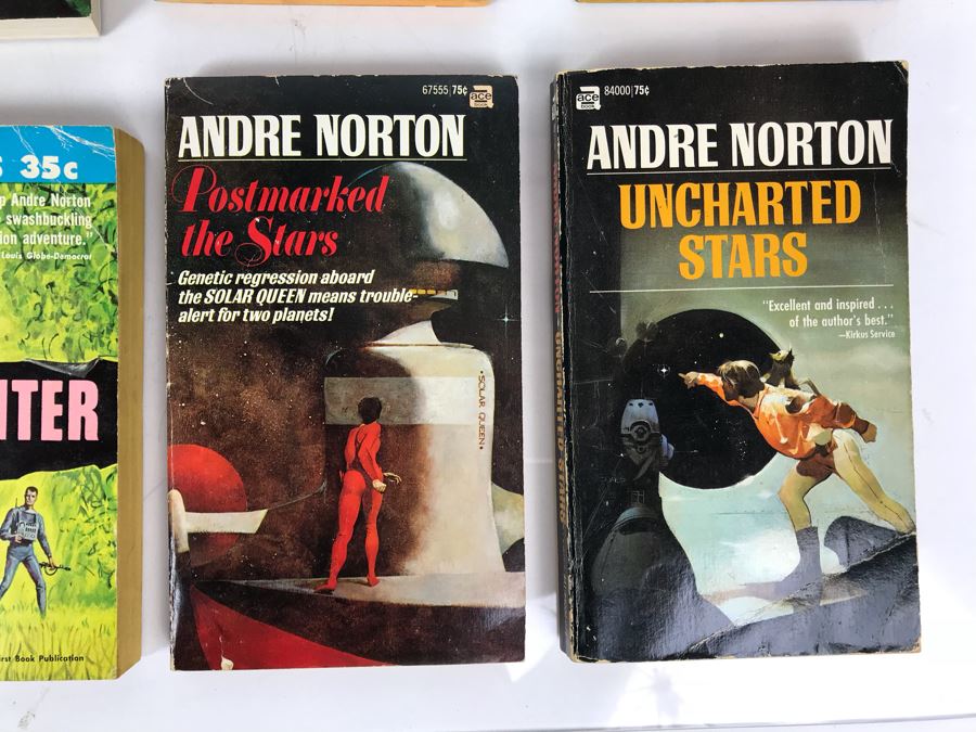 Collection Of Vintage Science Fiction Paperback Books By Andre Norton [Photo 4]