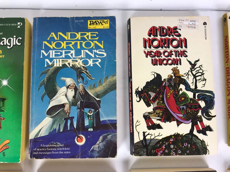 Collection Of Vintage Science Fiction Paperback Books By Andre Norton [Photo 9]