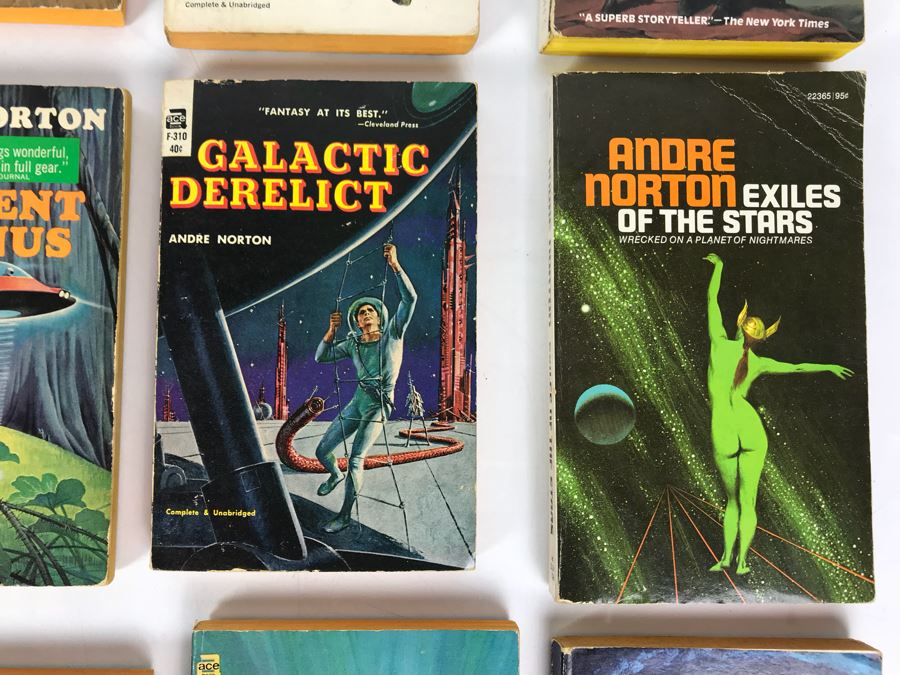 Collection Of Vintage Science Fiction Paperback Books By Andre Norton [Photo 7]