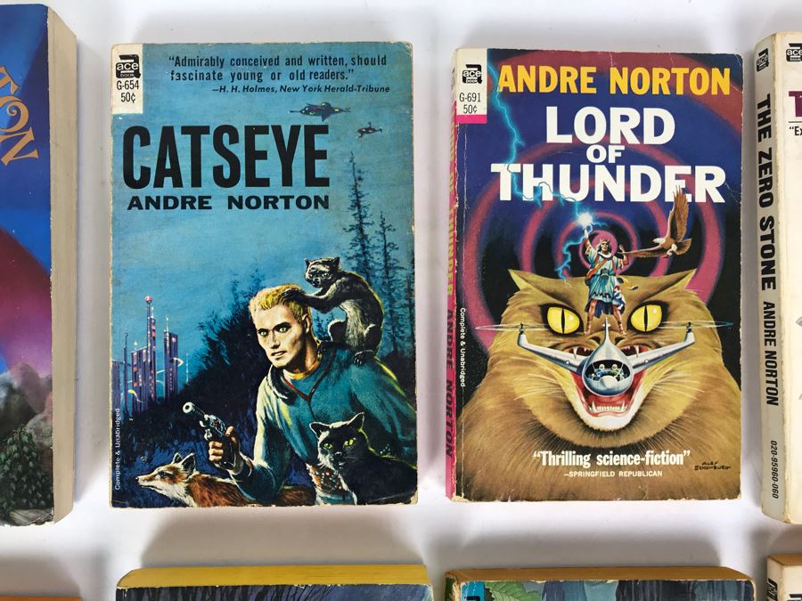 Collection Of Vintage Science Fiction Paperback Books By Andre Norton [Photo 10]