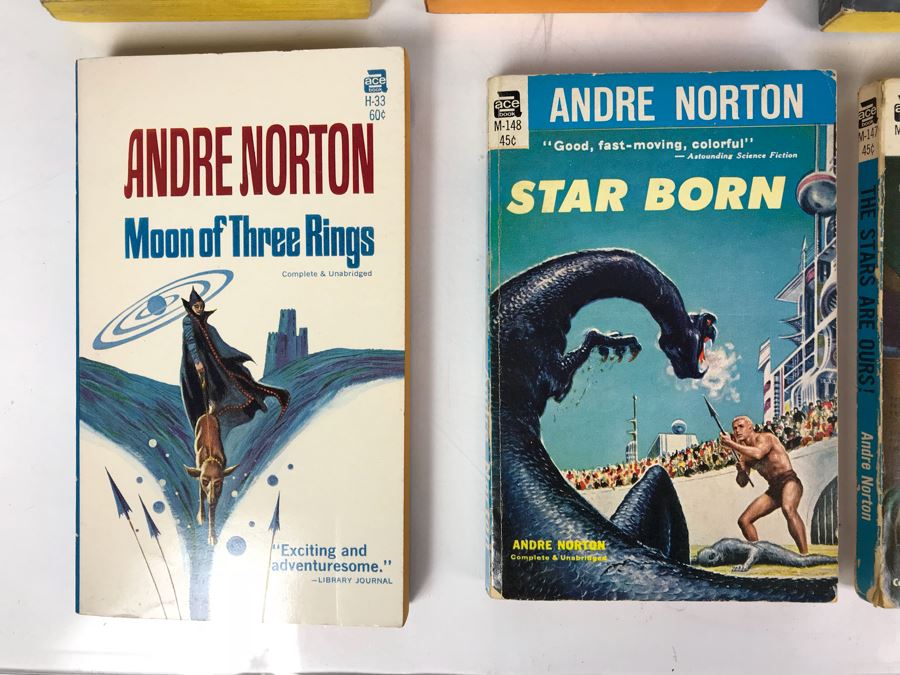 Collection Of Vintage Science Fiction Paperback Books By Andre Norton [Photo 4]