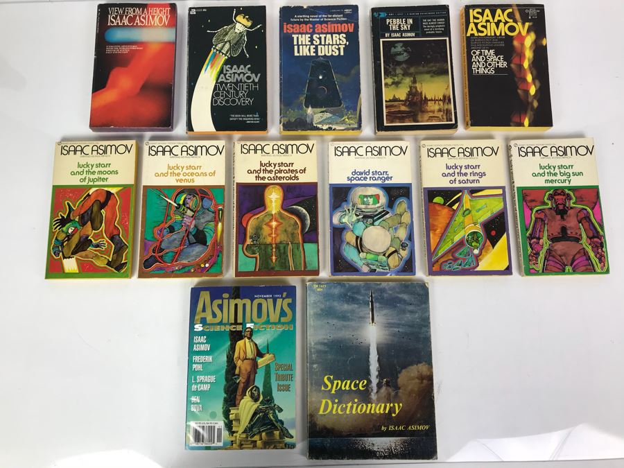 Collection Of Paperback Books By Isaac Asimov [Photo 1]
