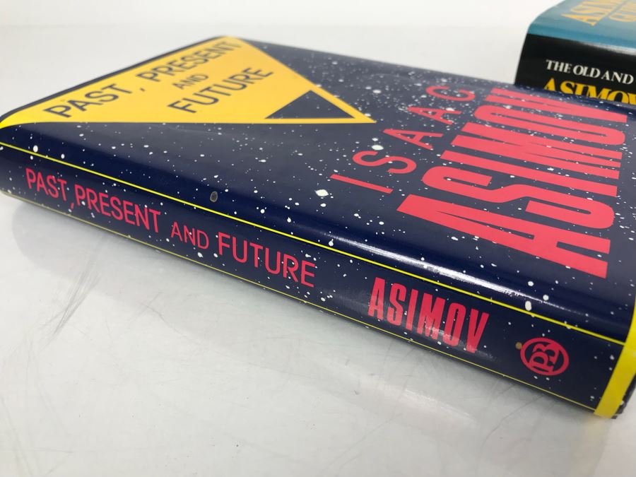 Hardcover Books 'Past, Present And Future' And 'Asimov's Guide To The Bible' By Isaac Asimov [Photo 5]