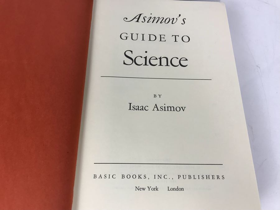 Guide to science asimov book