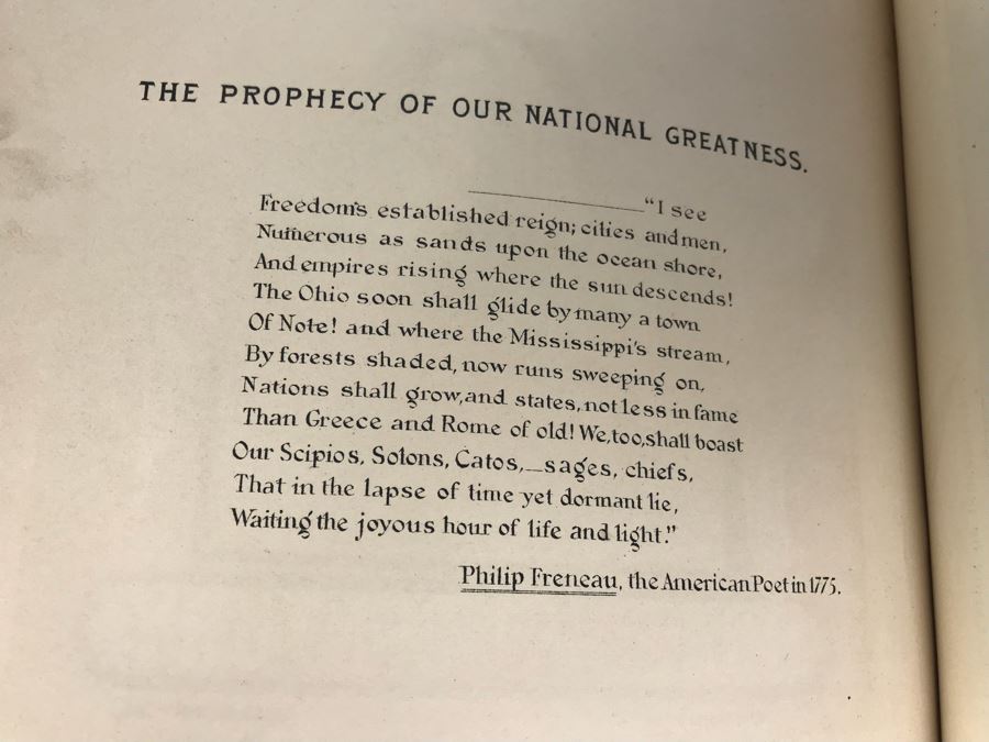Antique 1876 Hardcover Book 'Our First Century: Being A Popular Descriptive Portraiture Of The One Hundred Great And Memorable Events Of Perpetual Interest In The History Of Our Country 1776-1876' By R. M. Devens [Photo 14]