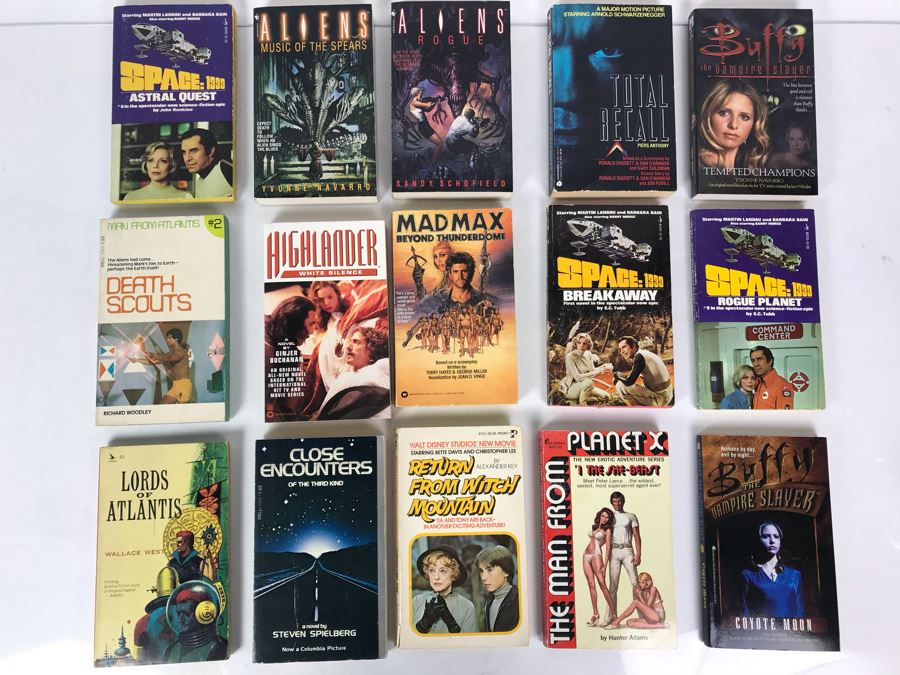 Collection Of Movie / TV Related Paperback Books