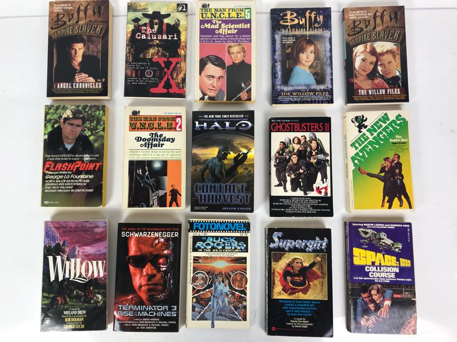 Collection Of Movie / TV Related Paperback Books