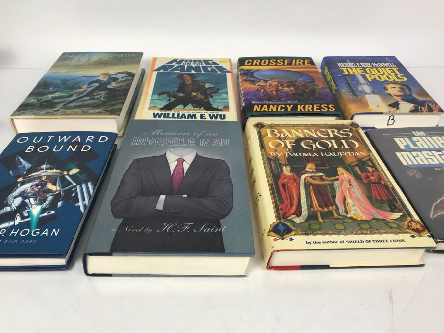Set Of (8) Hardcover First Edition Science Fiction Books [Photo 10]