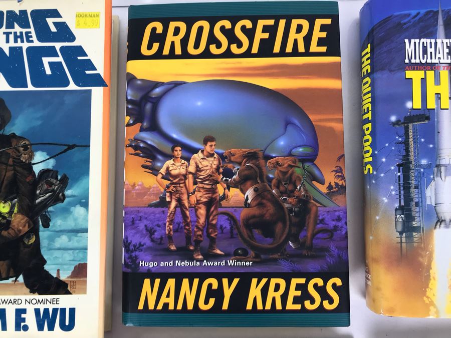 Set Of (8) Hardcover First Edition Science Fiction Books [Photo 7]