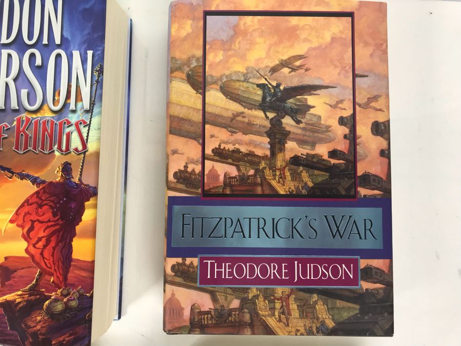 Set Of (8) Hardcover First Edition Science Fiction Books [Photo 6]