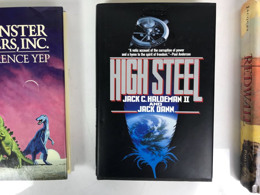 Set Of (8) Hardcover First Edition Science Fiction Books [Photo 4]