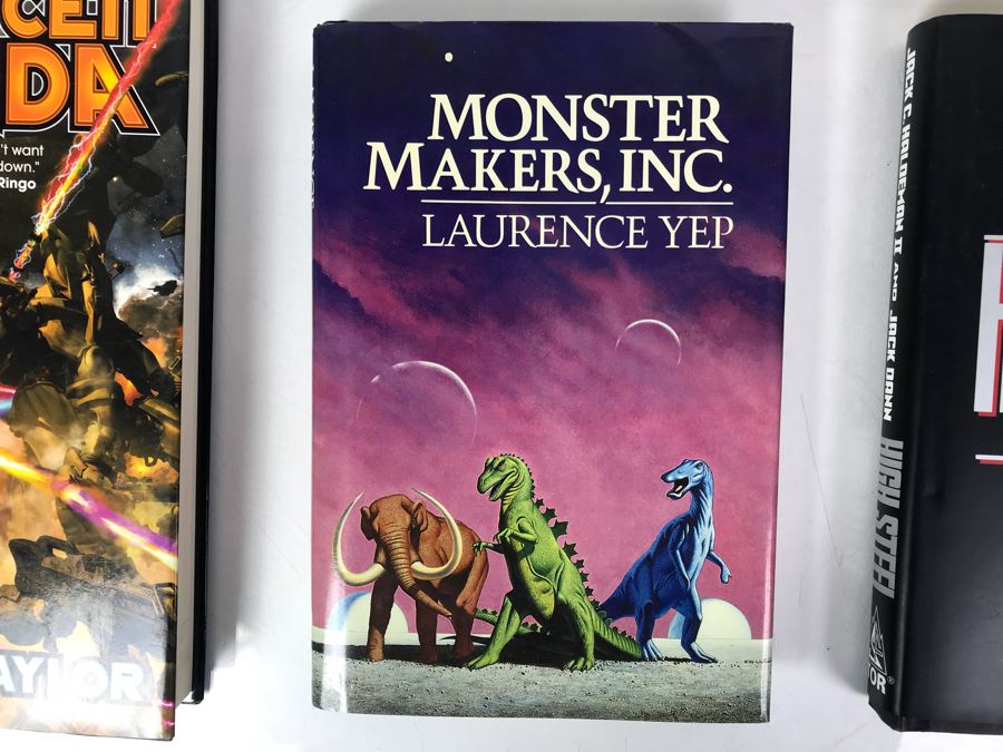 Set Of (8) Hardcover First Edition Science Fiction Books [Photo 3]