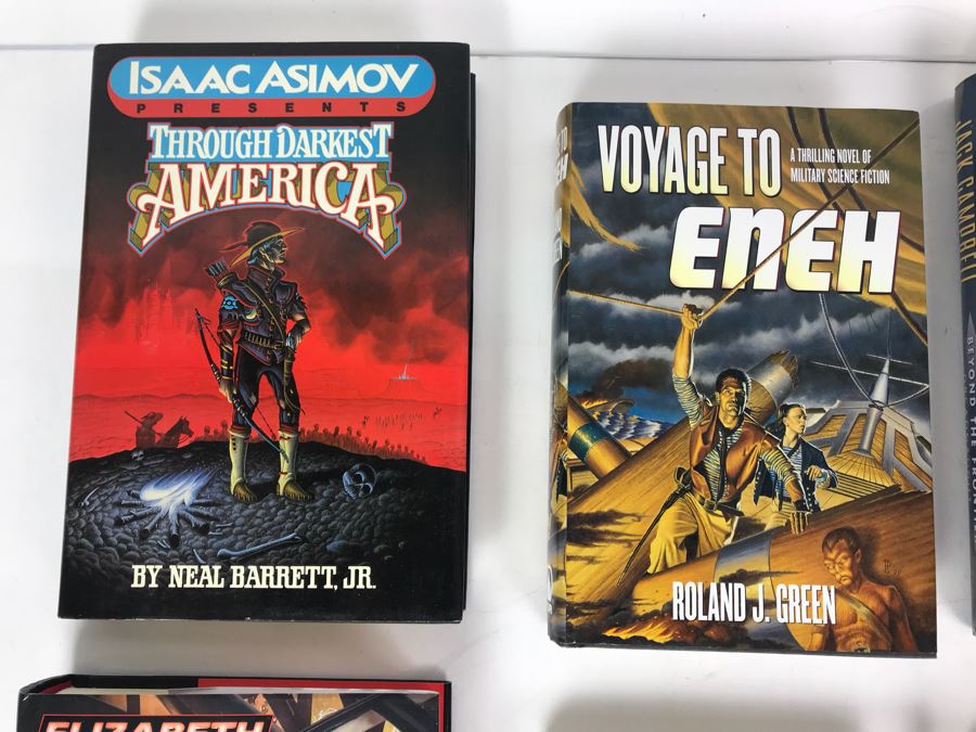 Set Of (8) Hardcover First Edition Science Fiction Books [Photo 5]